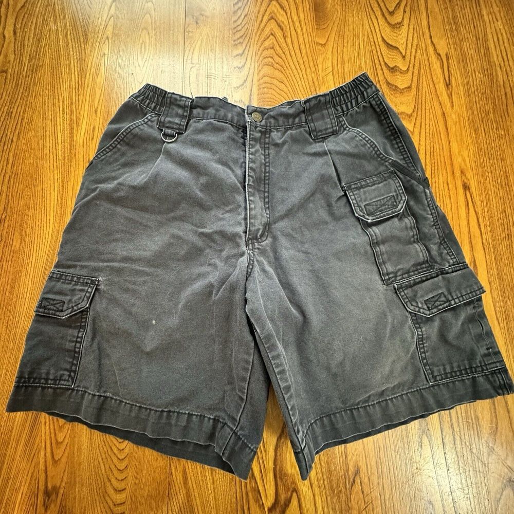 5.11 Tactical Navy Blue Cargo Utility‎ Cotton Canvas Rip Stop 9" Shorts Size 32